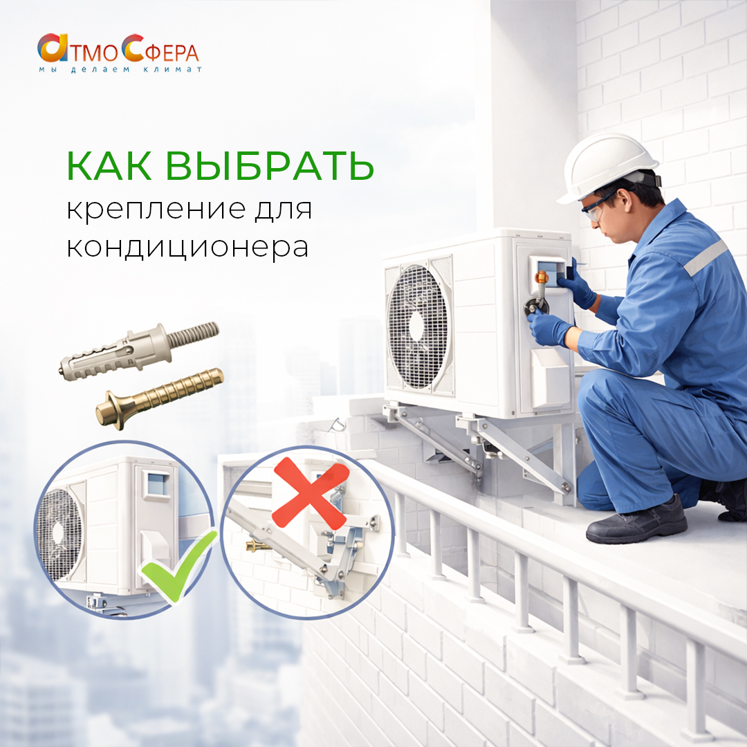 Как выбрать крепление для кондиционера и не пожалеть?